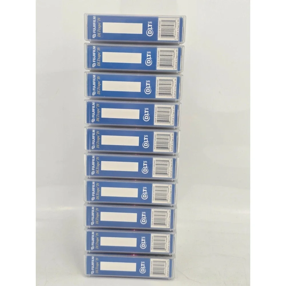 10 Lot - FUJIFILM DLT IV 4 Tape 40gb / 80gb - SEALED TAPES NOS